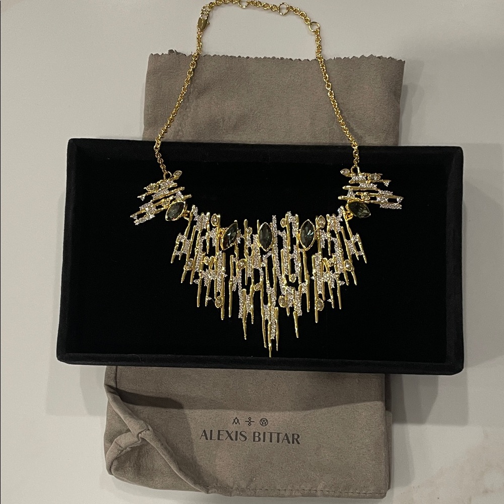 Alexis Bittar bib necklace
